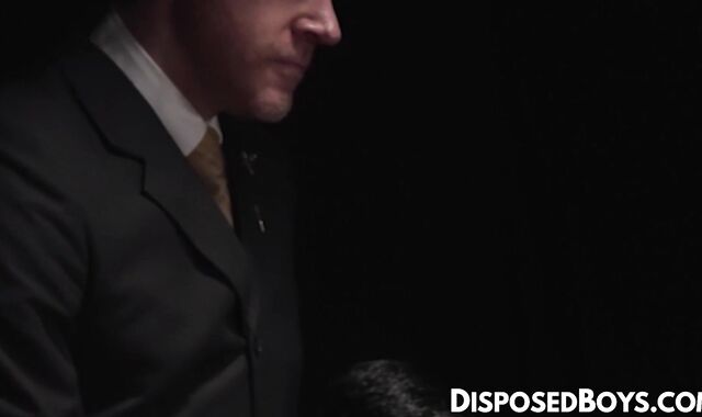 DisposedBoys.com - Twink Eli Bennet rides and bounces on the hard big cock of daddy L