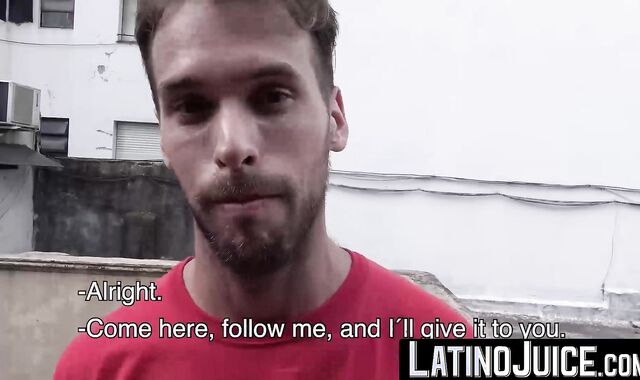 LatinoJuice.com - Hairy dude Willy licks every drop of my luscious cum after swallowi
