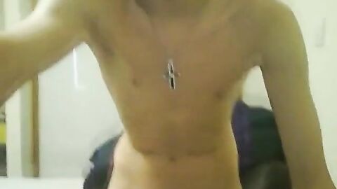 Smooth Twink Webcam Masturbation