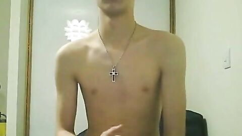 Smooth Twink Webcam Masturbation