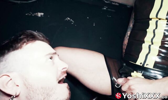 Fisting fuck train with deviant homosexuals Axel Abyss and Yoshi Kawasaki