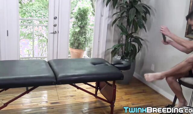 TwinkBreeding.com - Body massage turns into rough anal fucking with Connor Taylor