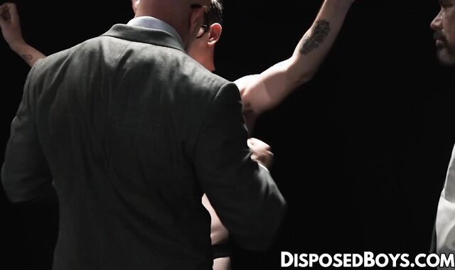 DisposedBoys.com - Hairy daddy Lance Charger pumps and pounds the sweaty hole of gorg