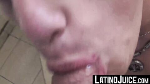 LatinoJuice.com - Sexy wavy haired Frederico Del Rey rides my cock after swallowing i