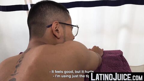 LatinoJuice.com - Stud Latino Jared Nyson masturbates befored cock riding POV