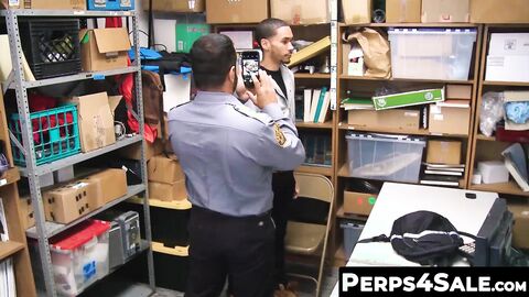 Perps4Sale.com - Skinny criminal Enjoys Hard Anal Action With Hunk Officer