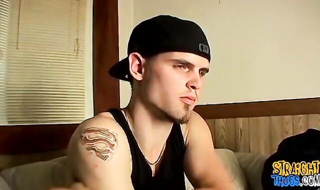 Hot straight stud Nolan showing his huge monster cock