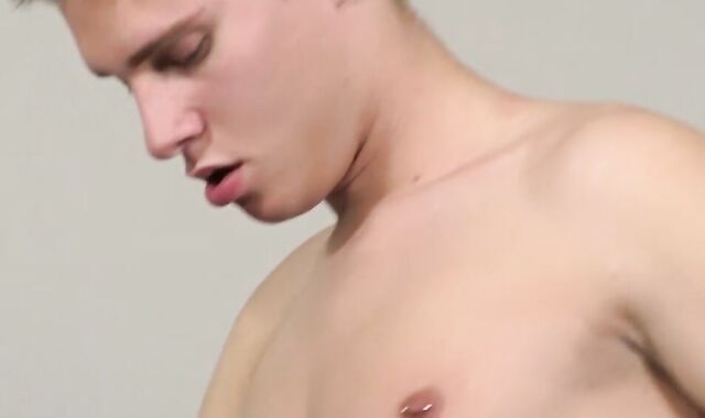 Sexy Darron Bluu facialized after doggystyle raw pounding