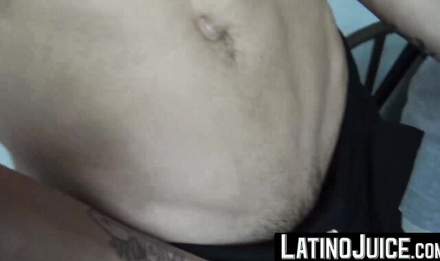 LatinoJuice.com - Hot latino Angel pinned at the wall while getting ravaged in the as