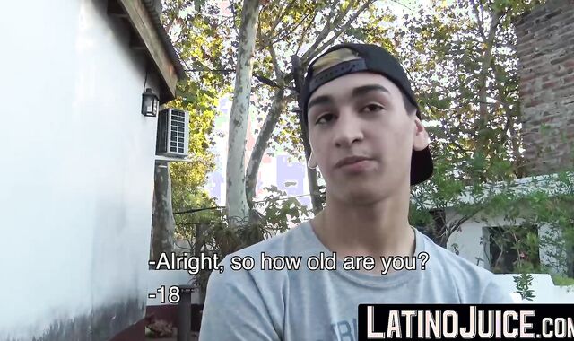 LatinoJuice.com - Handsome blonde Jake bends over to get his ass bred hard by my swol