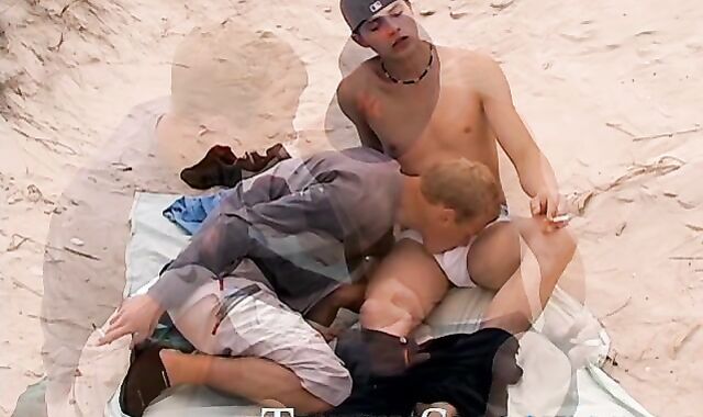 Hot Roma buried his big dick into the tight asshole of sexy Archi while keeping his s