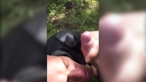 Outdoor Fun: Sucking and Swallowing