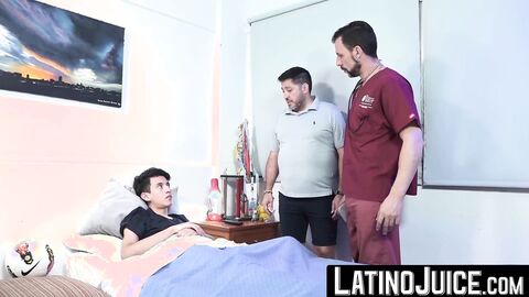 LatinoJuice.com - Witnessing how my tiny stepson Wilson ravages his hairy doctor afte