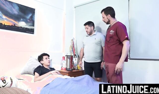 LatinoJuice.com - Witnessing how my tiny stepson Wilson ravages his hairy doctor afte
