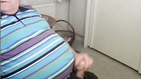 Grandpa Strokes on Cam