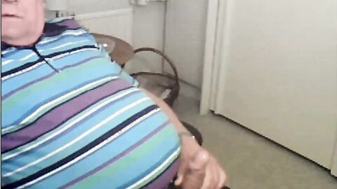 Grandpa Strokes on Cam