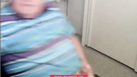 Grandpa Strokes on Cam