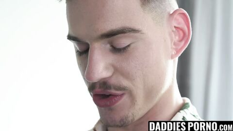 DaddiesPorno.com - Tricking your stepdaddy to get a taste of his enormous shaft