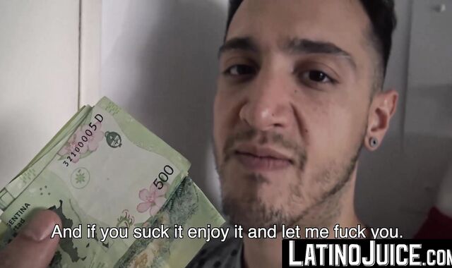 LatinoJuice.com - Alluring latino Herbert shoots out his hot milk while getting fucke