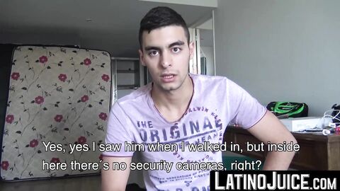 LatinoJuice.com - Curious adorable twink Cano rides my uncut dick and showers me with