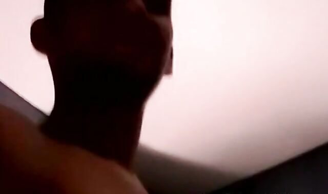 Two straight amateurs are jacking off to porn and cumming