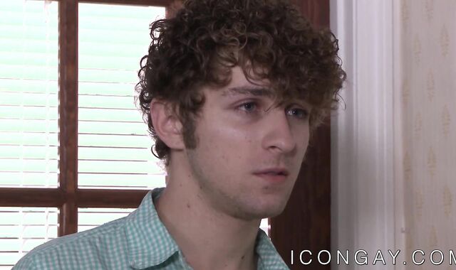 Bald hunky stepdad ass fucked by young jock stepson