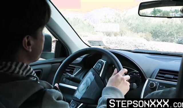 StepsonXXX.com - My meaty dick spits out cum while Joel Someone enjoys plowing my hol