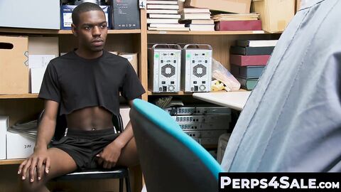 Perps4Sale.com - Sweet Black Perps Asshole Raw Banged in Office with BBC