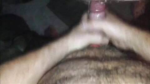 Big Cock Covered in Cum Gets a Hot Cleanup!