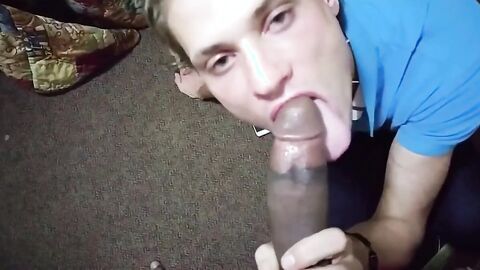 Big Dick Sucking Twink Amateur