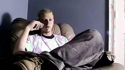 Hardcore doggystyle drill and blowjob with blonde twink