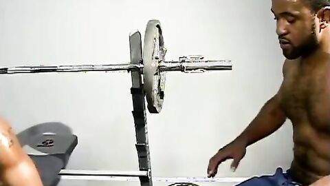 Working out in the gym between Rudy and Trigger ends up with a wild anal on the bench