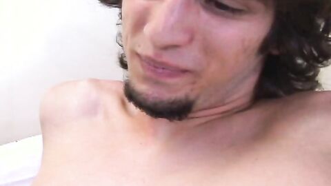 My hole is being penetrated so deep by a handsome straight jock Noel