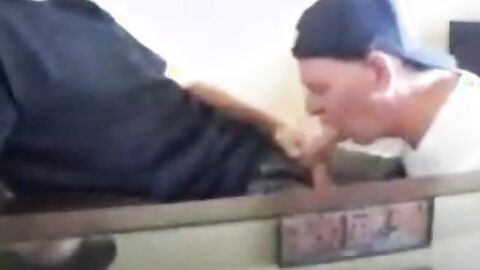 Sucking and Swallowing My Buddy's Load