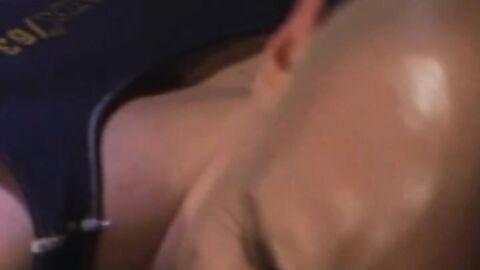 This guy is so hot, and his action so over the top that you will wonder if Steele is