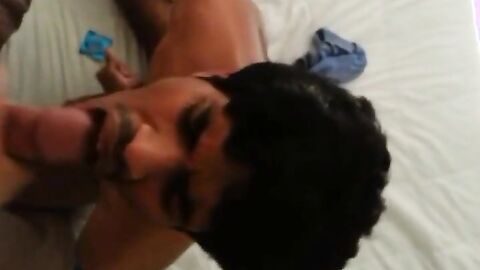 Indian Twink Sucks Dick Like a Pro