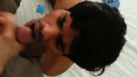 Indian Twink Sucks Dick Like a Pro