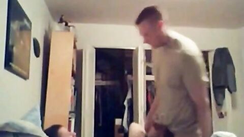 Muscular Army Hunks Bareback Fuck