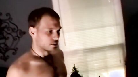 Gay amateur strokes his cock and gets sucked by mature ebony