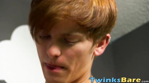 Two cute and skinny boys fuck bareback style after oral sex