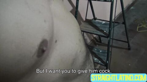 I became obedient and kneel down to taste every inch of Marcs enormous boner