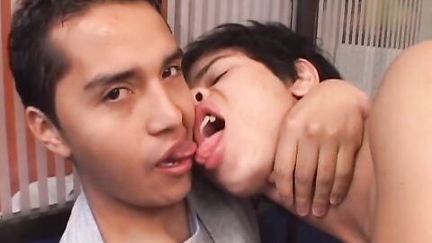 Latino twink drills his lover up the ass hard and deep