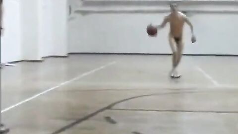 Naked Twinks Play Basketball