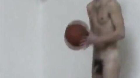 Naked Twinks Play Basketball