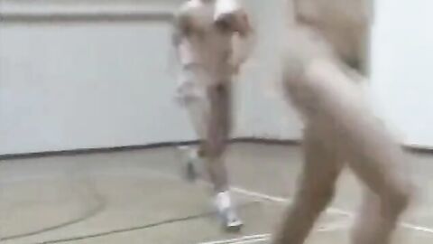 Naked Twinks Play Basketball