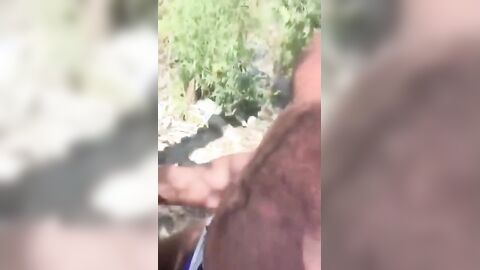 Latin Outdoor Fuck with a Big-Cock Twink