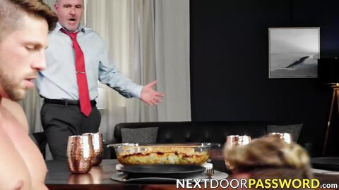Twink Carter Del Ray enjoyed slurping the dicks of gray hair DIILF Dale Savage and hu
