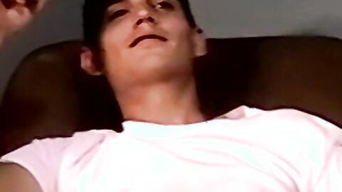 Straight deviant has cock blown by mature homosexuals