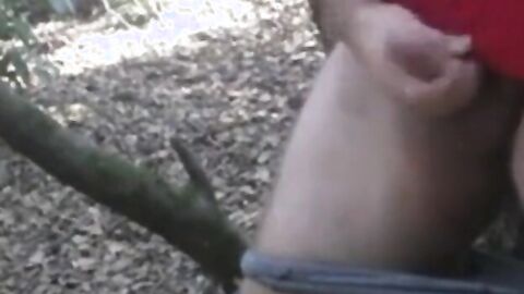 Bareback Fun in the Forest with a Horny Amateur