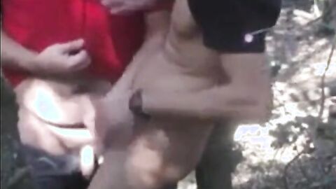 Bareback Fun in the Forest with a Horny Amateur